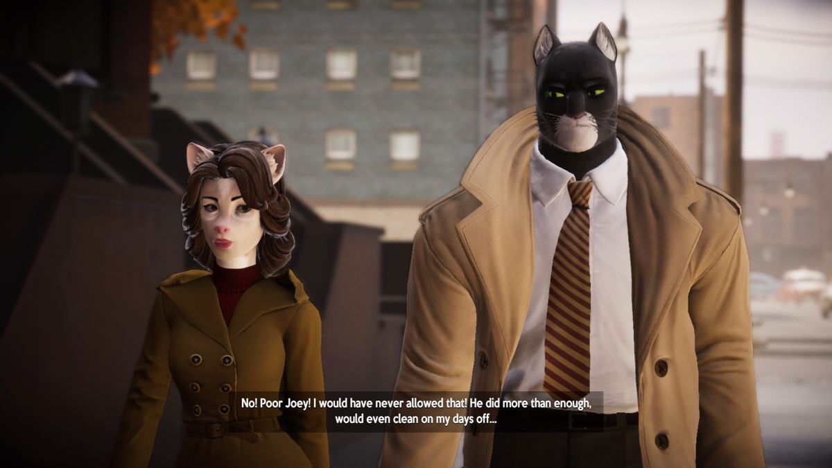 Blacksad under the skin screenshot 3 for Nintendo Switch